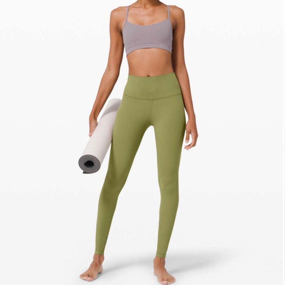 Lululemon Align Pant 28" in bronze green